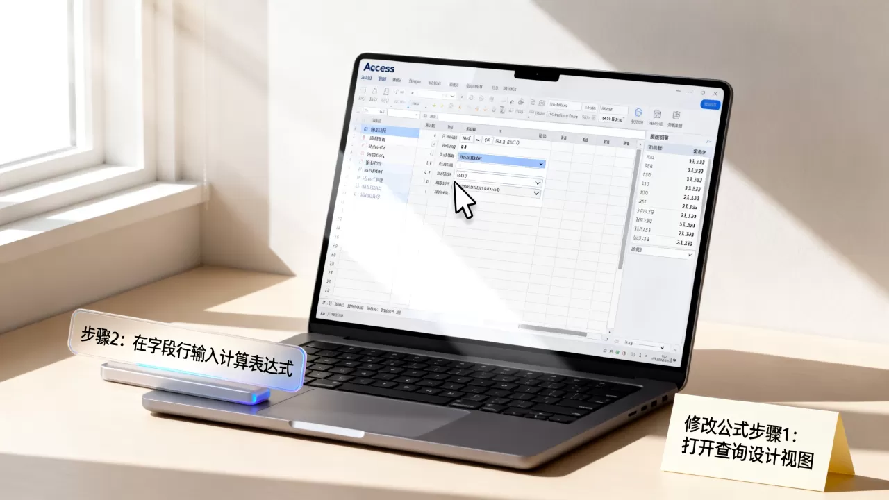 Access数据库修改公式怎么操作?Access数据库公式计算教程 Access数据库修改公式怎么操作?Access数据库公式计算教程