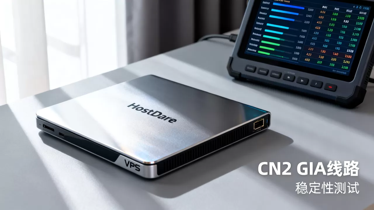 HostDare CN2 GIA VPS测评真实体验如何？HostDare VPS稳定性怎么样