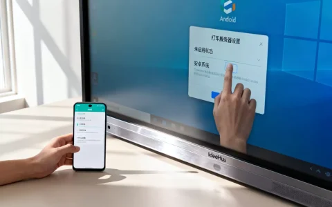 安卓未启用打印服务器怎么办？IdeaHub Board设备安卓设置教程