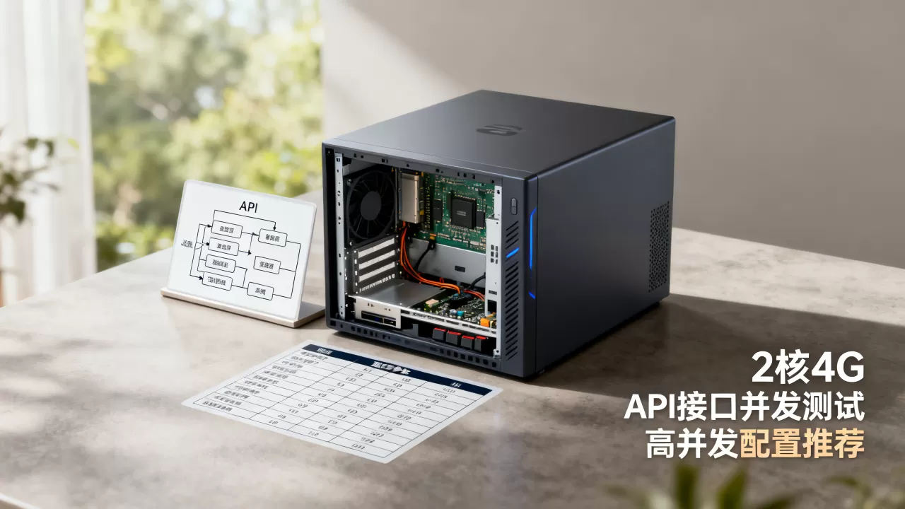 2核4G云服务器跑API接口能扛多少并发？云服务器高并发配置推荐