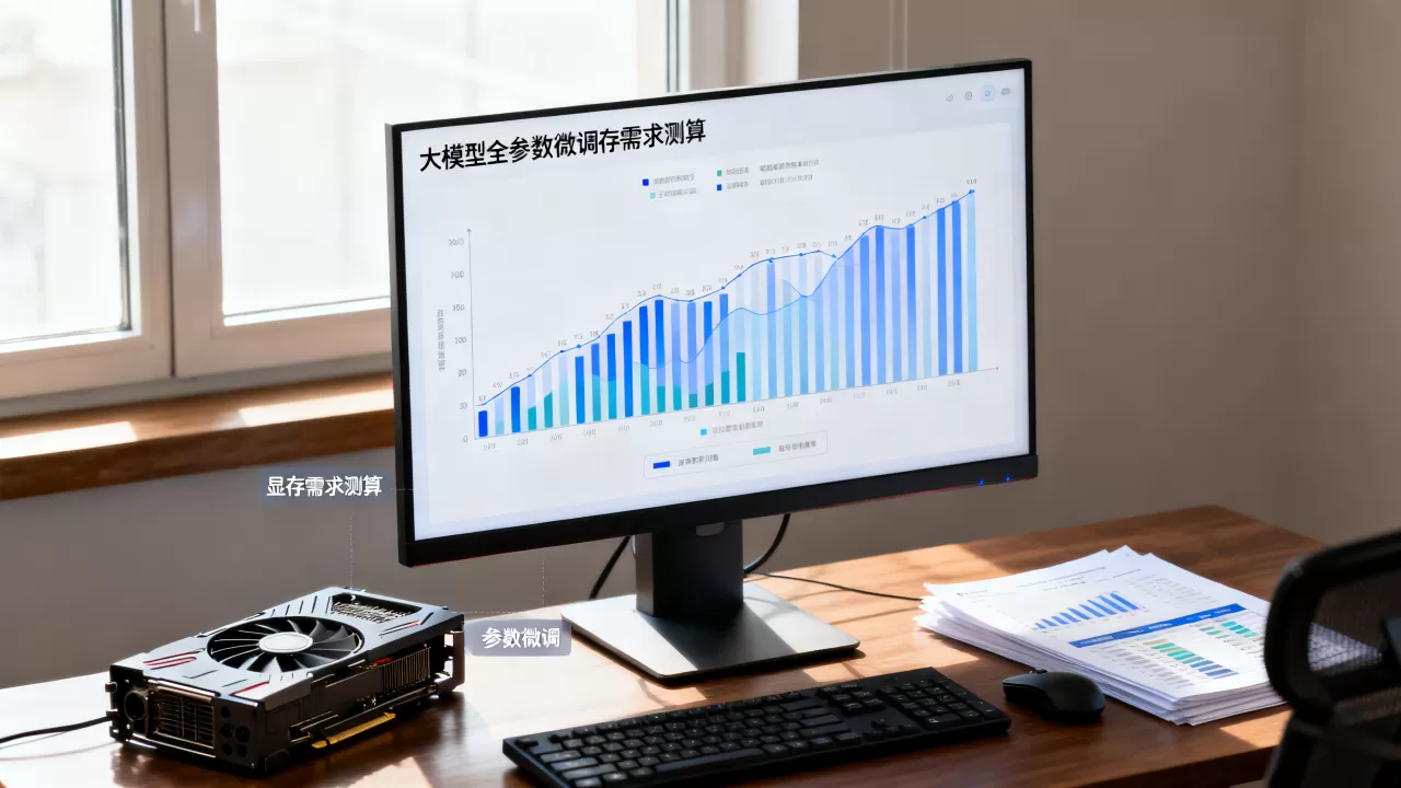 大模型全参数微调显存需求测算 大模型全参数微调显存需求测算