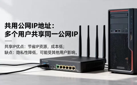 共用公网ip地址是什么意思？共享ip地址有什么优缺点