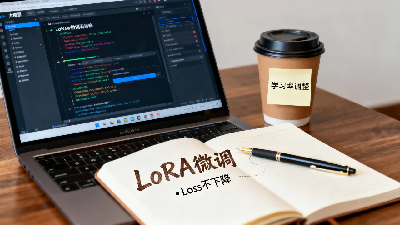 大模型LoRA微调Loss不下降怎么办,如何调整学习率解决 大模型LoRA微调Loss不下降怎么办,如何调整学习率解决