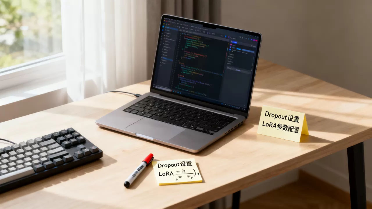 大模型LoRA微调的Dropout怎么设？LoRA微调参数如何配置