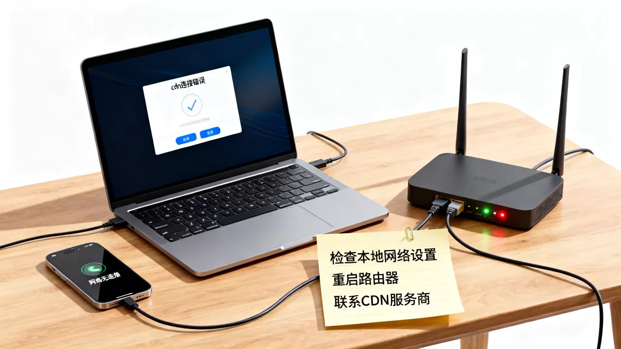 没网显示cdn怎么回事?如何快速修复cdn连接错误 没网显示cdn怎么回事?如何快速修复cdn连接错误