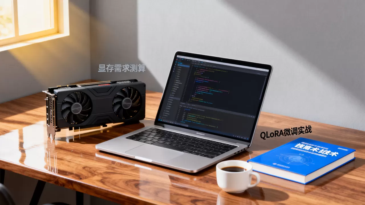 大模型QLoRA微调实战教程难吗?大模型微调需要多少显存 大模型QLoRA微调实战教程难吗?大模型微调需要多少显存