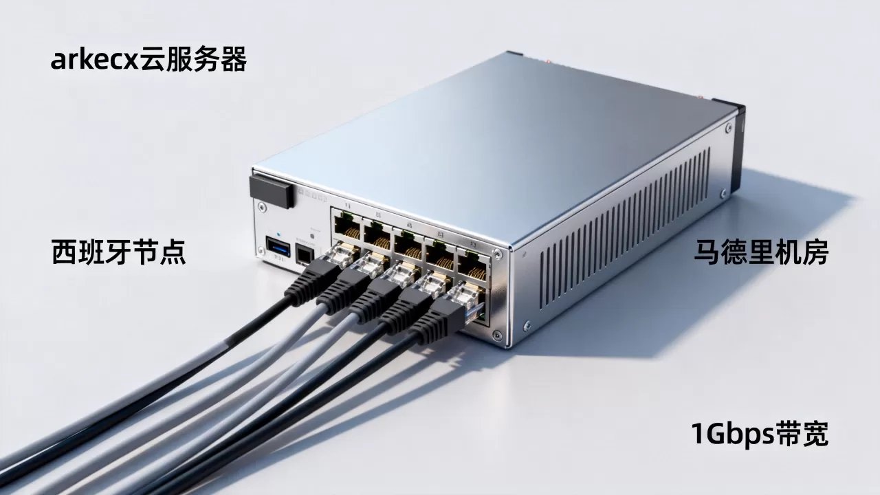 arkecx云服务器西班牙节点性能如何?马德里机房1Gbps带宽测评 arkecx云服务器西班牙节点性能如何?马德里机房1Gbps带宽测评