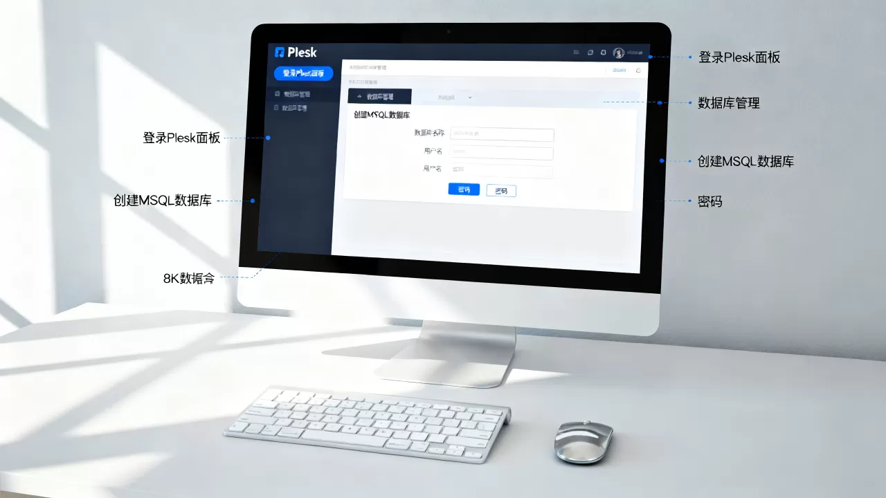 LunarPages Plesk面板数据库怎么管理？如何创建MySQL数据库