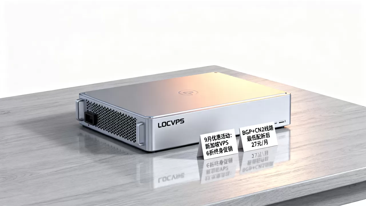 LOCVPS全球云发布9月优惠活动，6折终身促销新加坡VPS，BGP+CN2线路，最低配折后27元/月