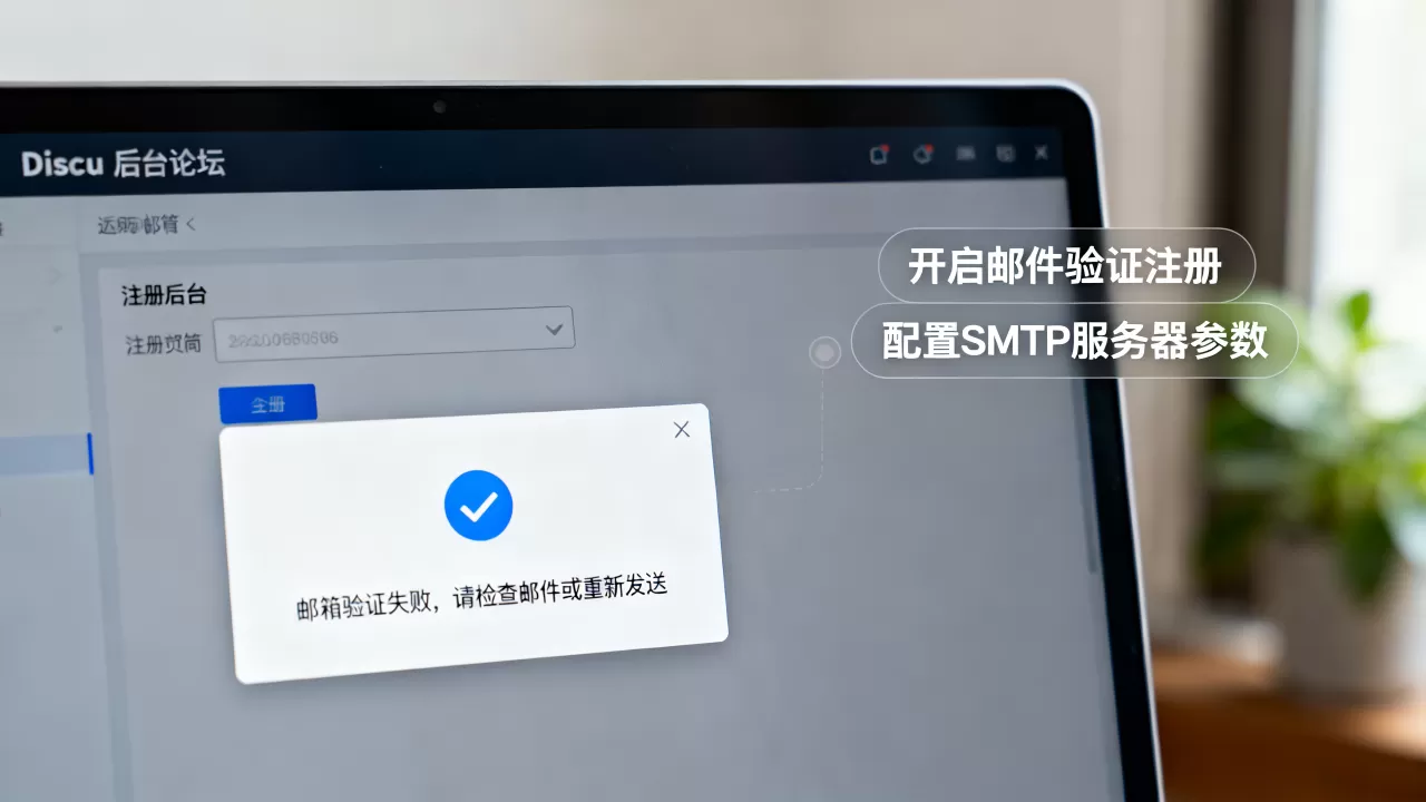 Discuz论坛怎么设置邮件验证注册?注册邮箱验证不通过怎么办 Discuz论坛怎么设置邮件验证注册?注册邮箱验证不通过怎么办