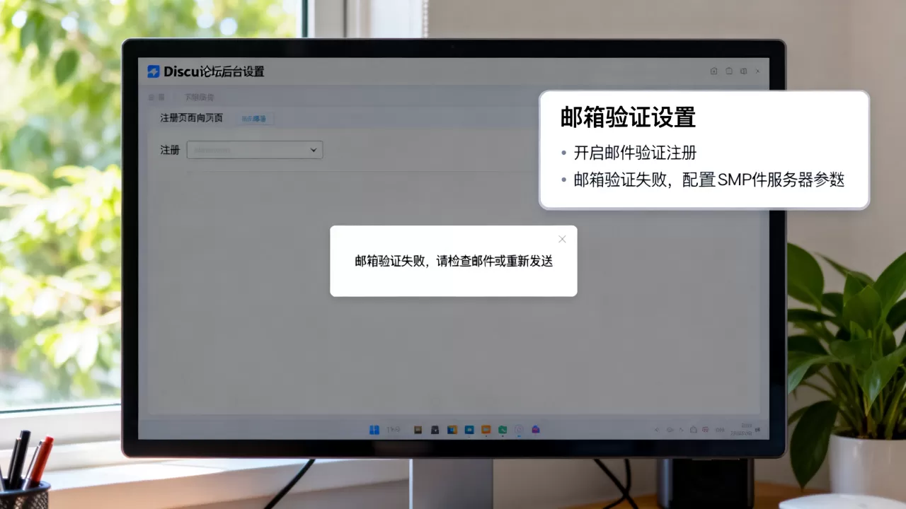 Discuz论坛怎么设置邮件验证注册?注册邮箱验证不通过怎么办 Discuz论坛怎么设置邮件验证注册?注册邮箱验证不通过怎么办