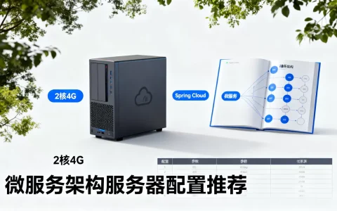 2核4G云服务器能跑Spring Cloud吗，微服务架构服务器配置推荐