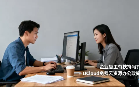 企业复工有扶持吗？UCloud免费云资源办公政策