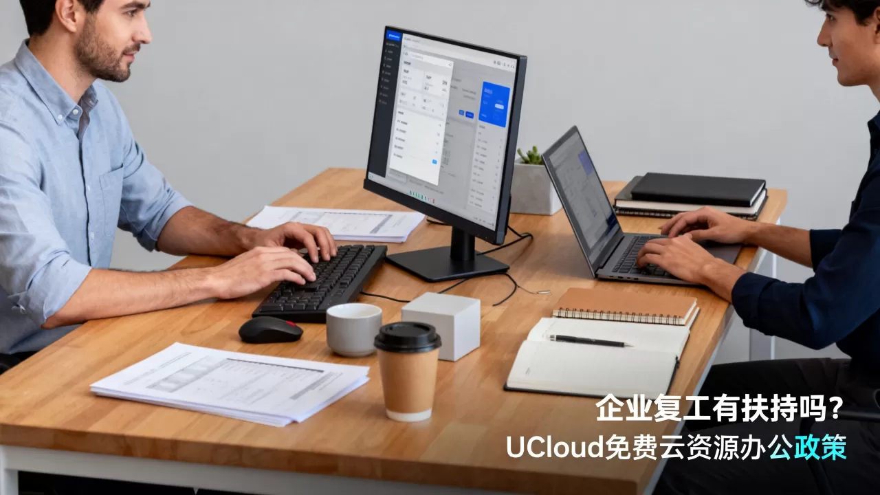 企业复工有扶持吗？UCloud免费云资源办公政策
