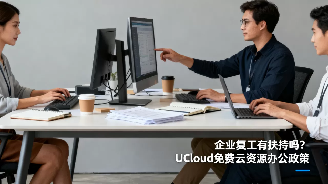 企业复工有扶持吗？UCloud免费云资源办公政策