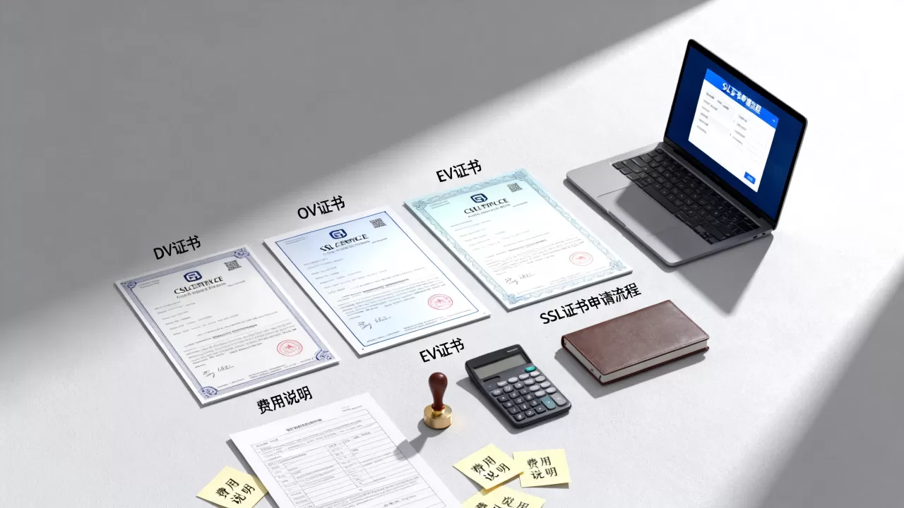 SSL证书DV/OV/EV有什么区别?SSL证书申请流程及费用 SSL证书DV/OV/EV有什么区别?SSL证书申请流程及费用