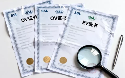 DV、OV、EV证书怎么选？哪种SSL证书更安全