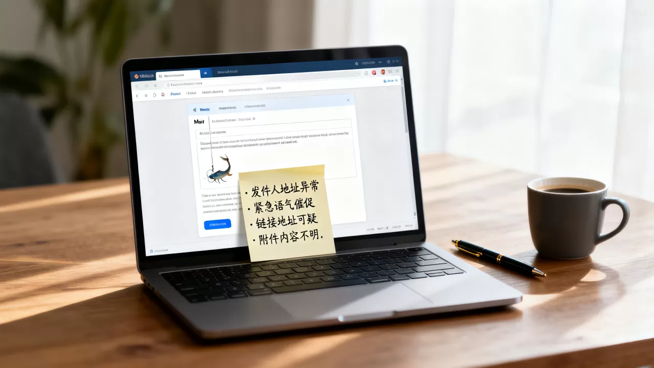 如何一眼识破网络钓鱼邮件？钓鱼邮件有哪些常见特征