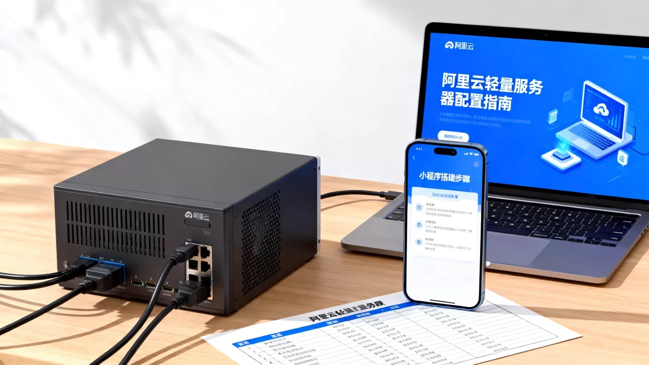 如何用阿里云轻量服务器搭建小程序？服务器配置怎么选