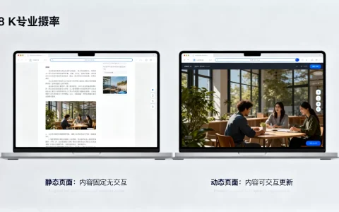 静态页面和动态页面的区别有哪些？