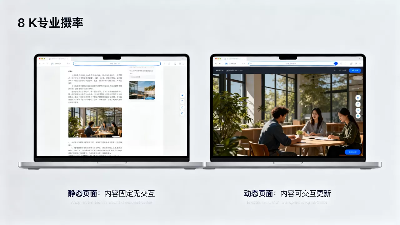 静态页面和动态页面的区别有哪些？