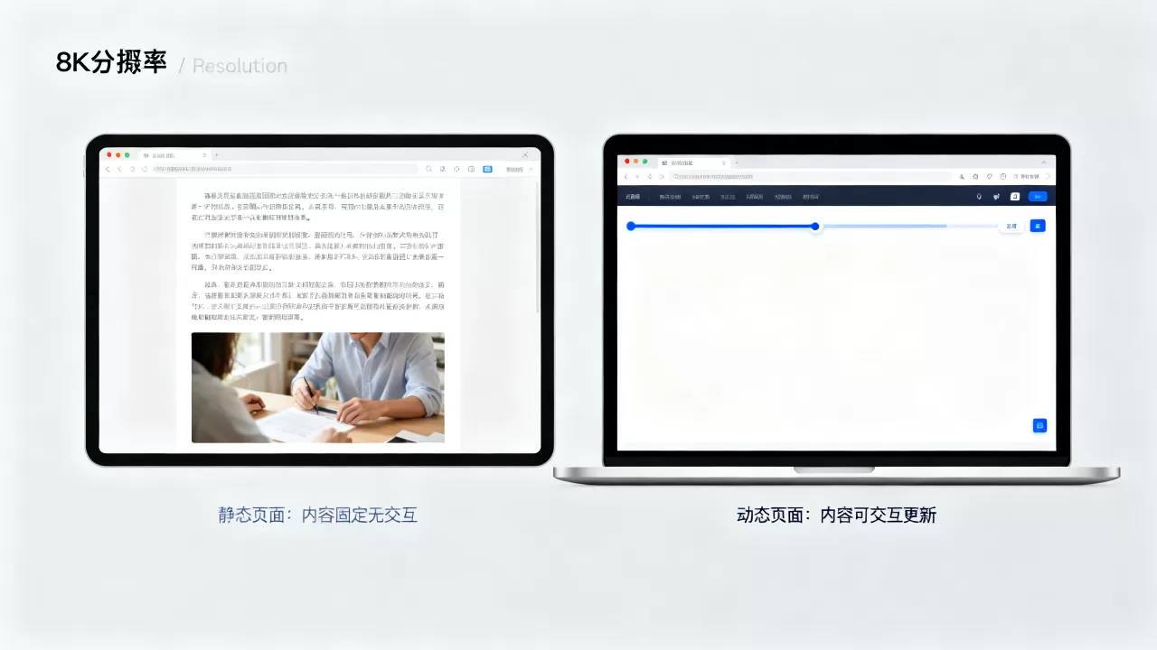 静态页面和动态页面的区别有哪些？