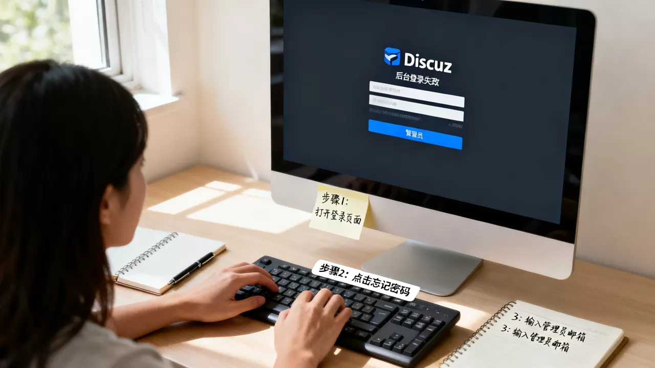 Discuz后台登录失败怎么办?管理员密码重置教程 Discuz后台登录失败怎么办?管理员密码重置教程
