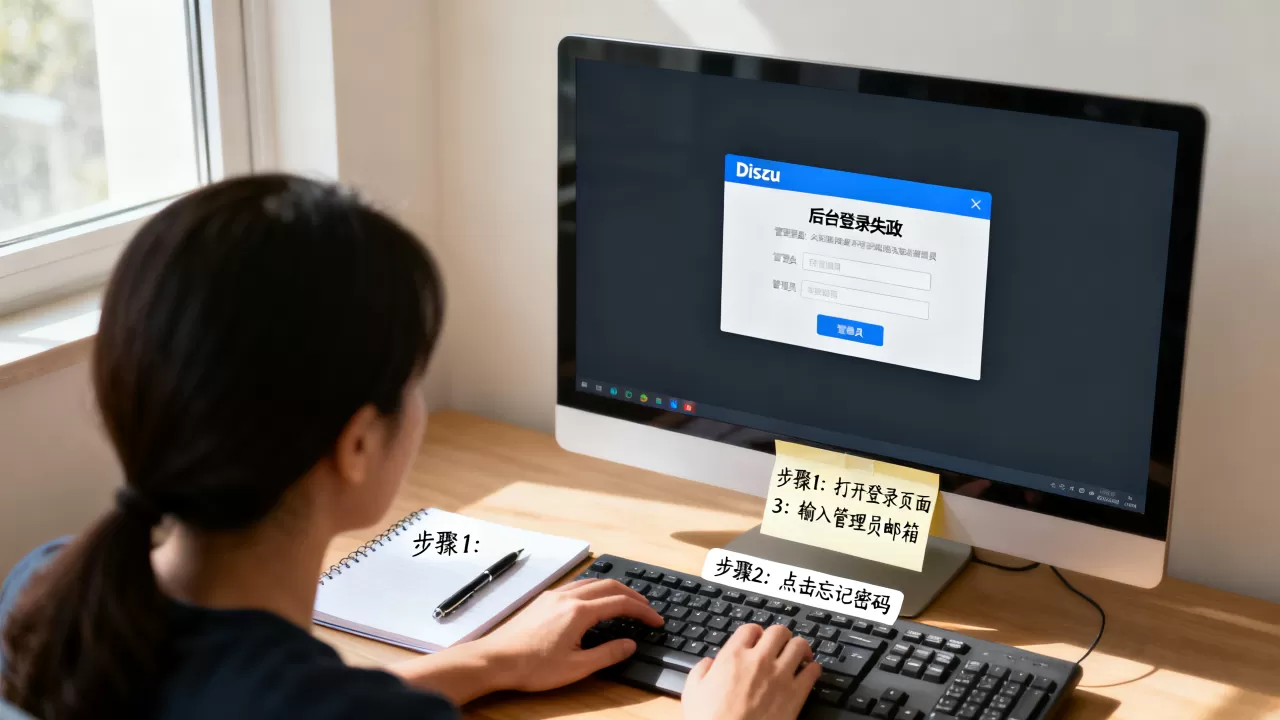 Discuz后台登录失败怎么办?管理员密码重置教程 Discuz后台登录失败怎么办?管理员密码重置教程