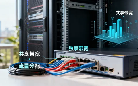 服务器共享带宽和独享带宽有什么区别？带宽独享和共享哪个更划算