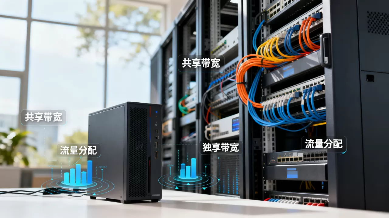 服务器共享带宽和独享带宽有什么区别?带宽独享和共享哪个更划算 服务器共享带宽和独享带宽有什么区别?带宽独享和共享哪个更划算