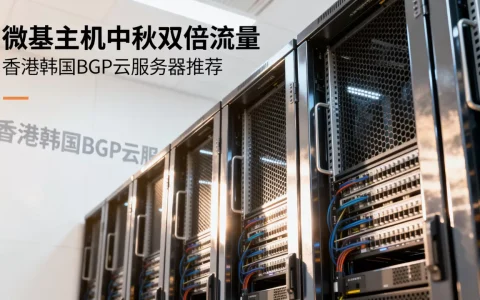 微基主机中秋双倍流量靠谱吗？香港韩国BGP云服务器推荐