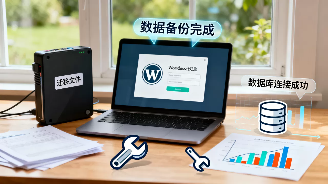 WordPress自带功能如何搬家?WordPress网站迁移数据丢失怎么办 WordPress自带功能如何搬家?WordPress网站迁移数据丢失怎么办
