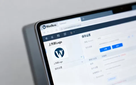 WordPress网站Logo怎么换？修改左上角Logo教程