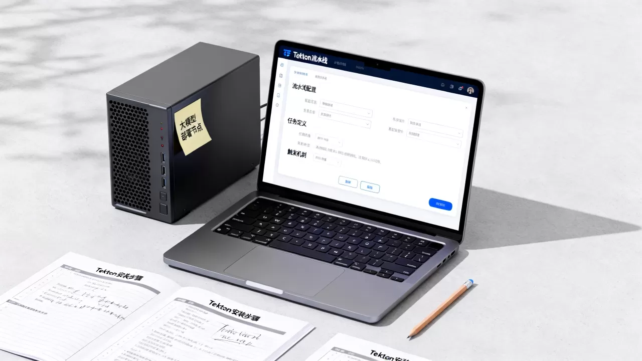 大模型部署Tekton流水线怎么操作？大模型部署Tekton流水线教程