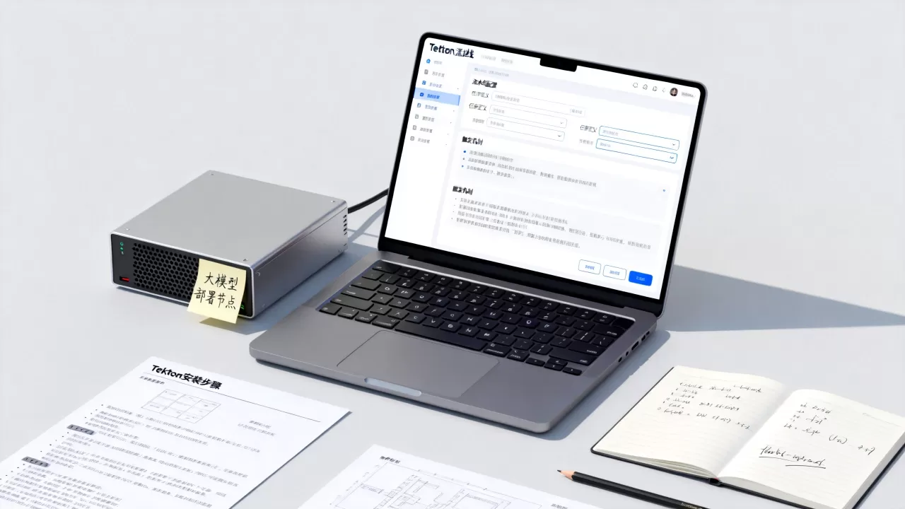大模型部署Tekton流水线怎么操作？大模型部署Tekton流水线教程