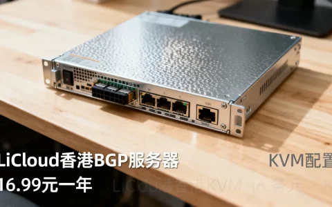 LiCloud香港BGP服务器便宜吗？16.99元一年KVM配置如何
