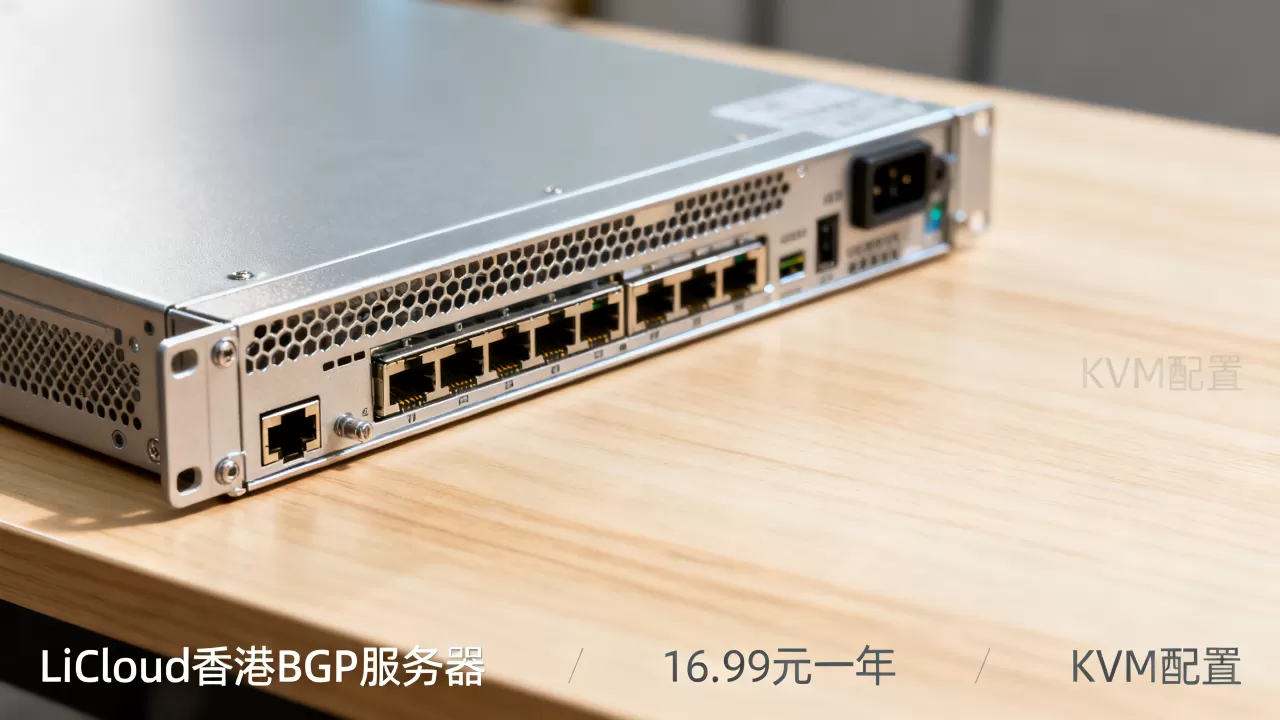 LiCloud香港BGP服务器便宜吗？16.99元一年KVM配置如何
