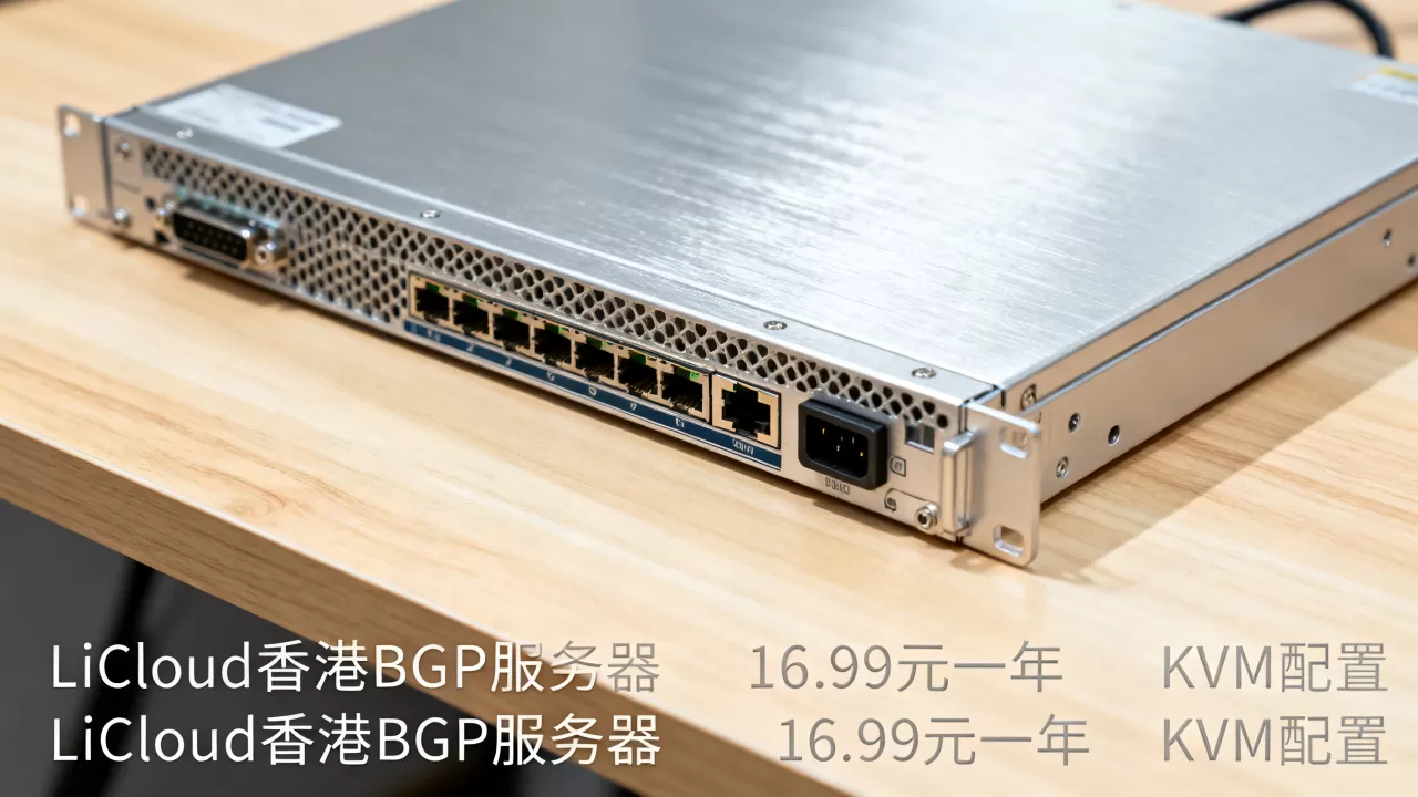 LiCloud香港BGP服务器便宜吗？16.99元一年KVM配置如何