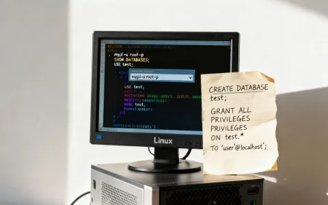 Linux服务器如何管理MySQL？数据库常用命令有哪些