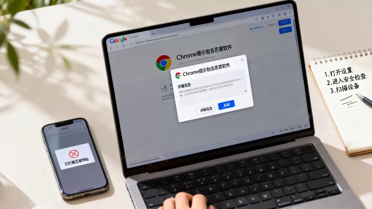 Chrome提示包含恶意软件怎么解决?谷歌浏览器拦截恶意网站怎么办 Chrome提示包含恶意软件怎么解决?谷歌浏览器拦截恶意网站怎么办