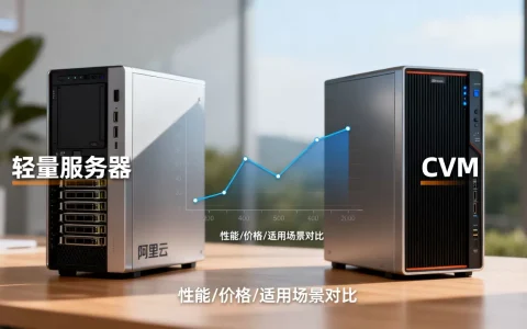 阿里云轻量服务器和CVM怎么选？云服务器CVM和轻量应用服务器区别