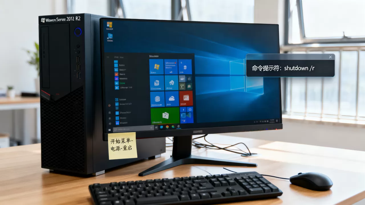 Windows Server 2012 R2怎么重启?系统重启不了怎么办 Windows Server 2012 R2怎么重启?系统重启不了怎么办