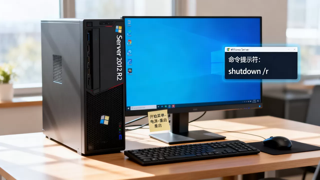 Windows Server 2012 R2怎么重启?系统重启不了怎么办 Windows Server 2012 R2怎么重启?系统重启不了怎么办