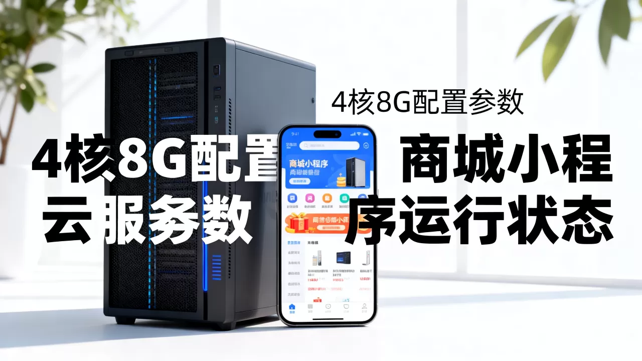 4核8G云服务器跑商城小程序会卡吗,云服务器配置怎么选 4核8G云服务器跑商城小程序会卡吗,云服务器配置怎么选