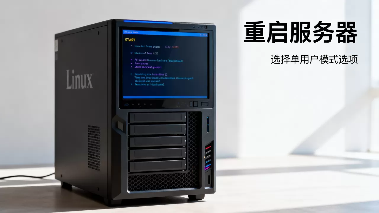 Linux系统服务器进入单用户模式的方法 Linux系统服务器进入单用户模式的方法