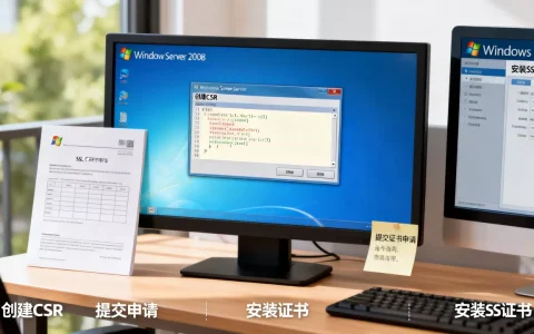 Windows Server 2008怎么创建CSR及安装SSL？SSL证书申请流程