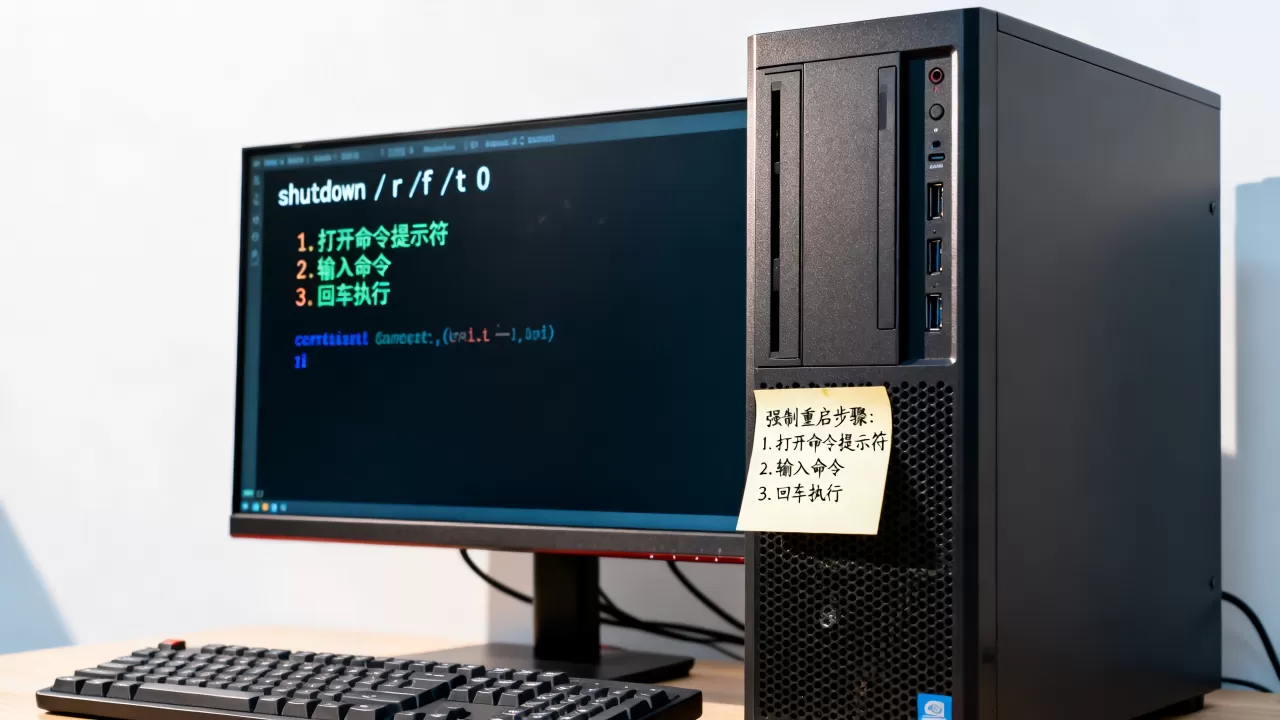 Windows Server 2008 R2如何强制重启？重启命令是什么