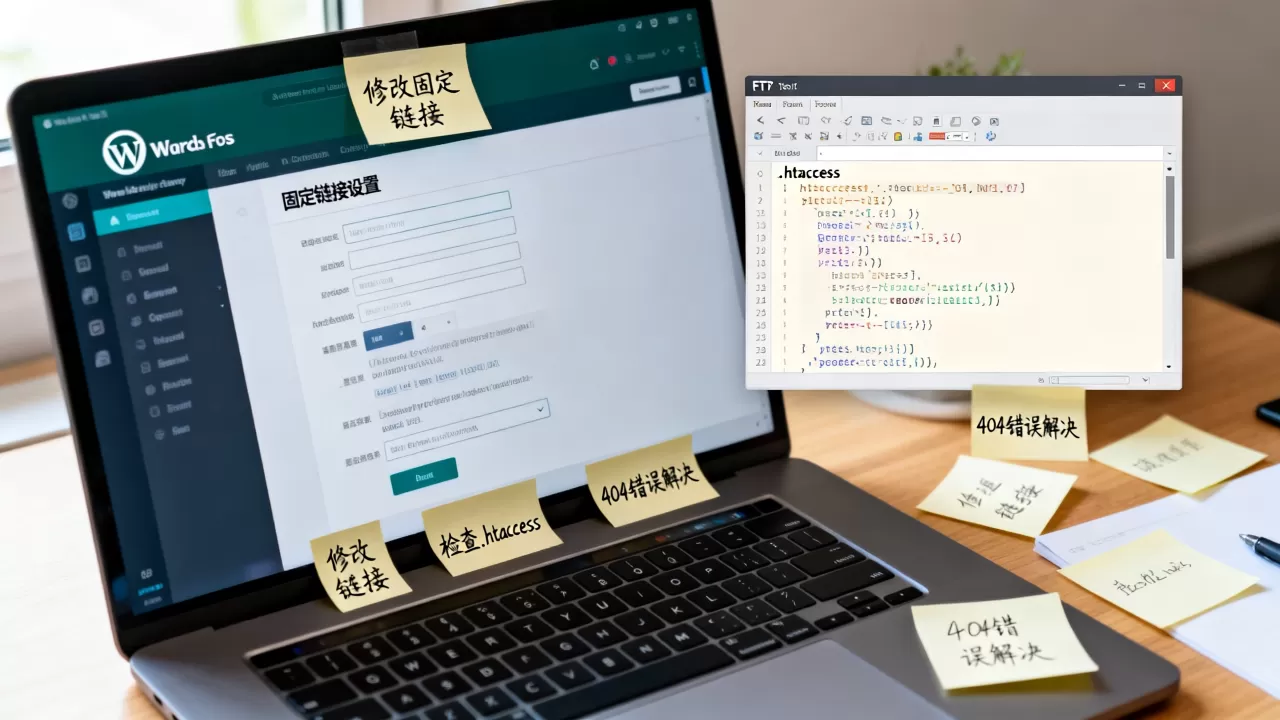 WordPress改固定链接出现404怎么办?修改后404错误怎么解决 WordPress改固定链接出现404怎么办?修改后404错误怎么解决