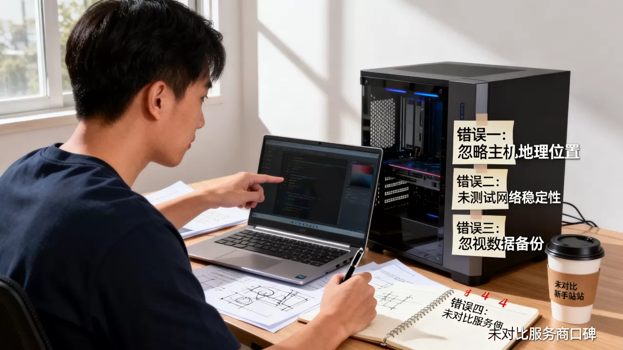 新手站长租用美国主机常犯的四大错误 新手站长租用美国主机常犯的四大错误