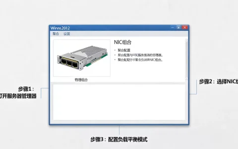 Win2012如何开启NIC组合？网卡绑定聚合设置教程